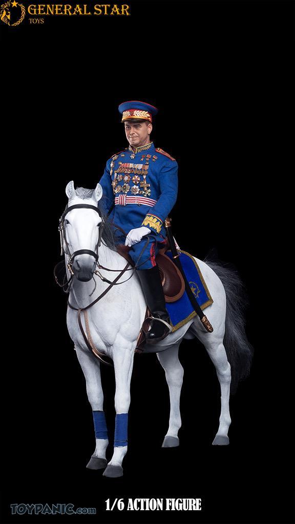 russian - NEW PRODUCT: General Star Toys: 1/6 Zhukov Parade Edition (Single, White Horse, Military, & Whole Complete Edition) 10520234