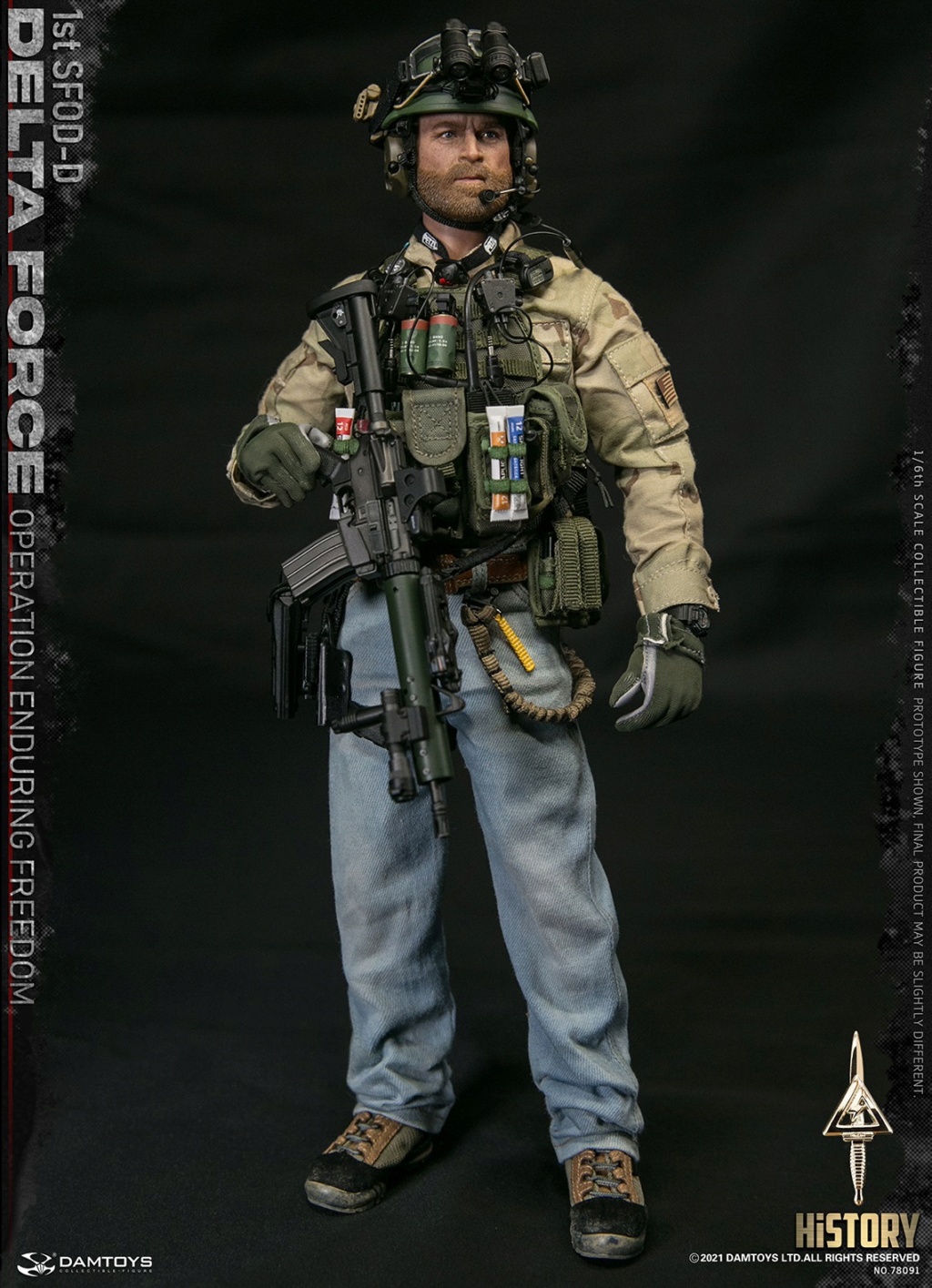 DeltaForces - NEW PRODUCT: DAMTOYS: 1/6 Delta Forces 1st SFOD-D Operation Enduring Freedom #78091 10520910