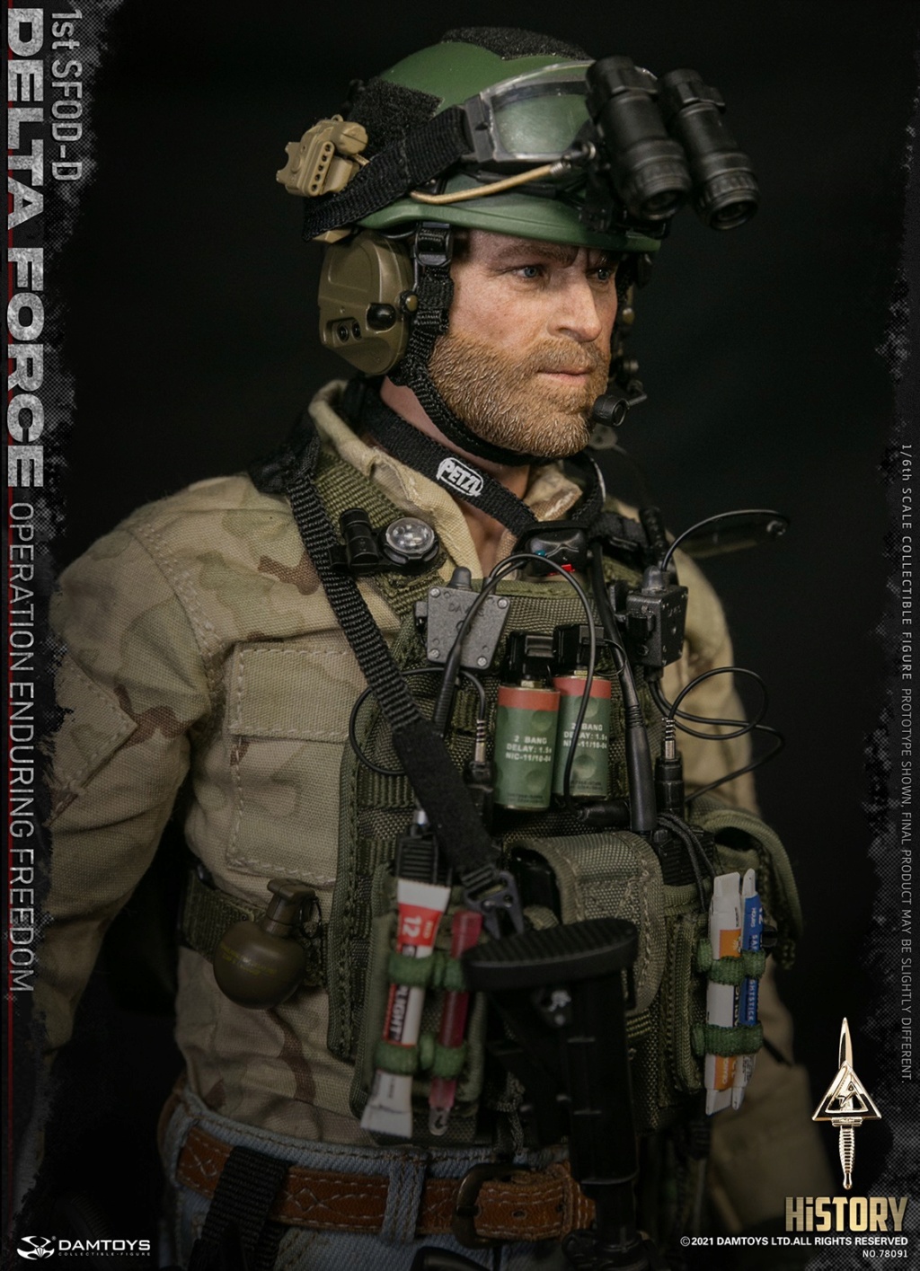 1stSFOD-D - NEW PRODUCT: DAMTOYS: 1/6 Delta Forces 1st SFOD-D Operation Enduring Freedom #78091 10521510