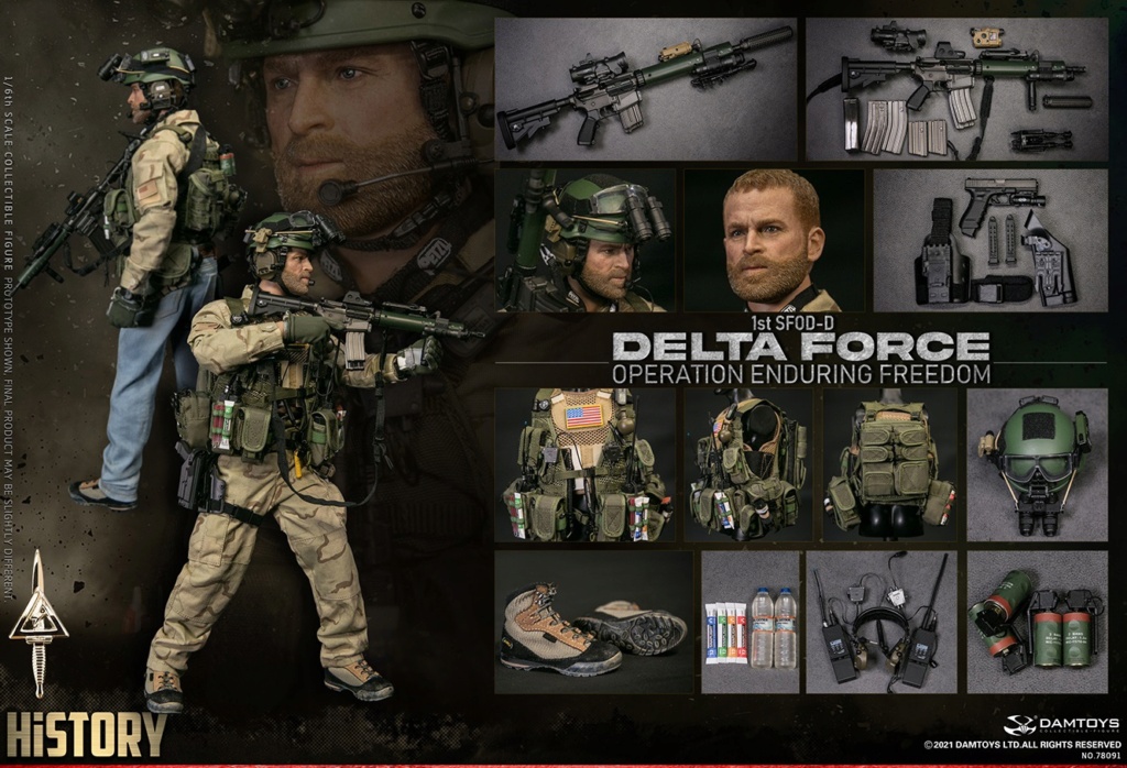 1stSFOD-D - NEW PRODUCT: DAMTOYS: 1/6 Delta Forces 1st SFOD-D Operation Enduring Freedom #78091 10524710