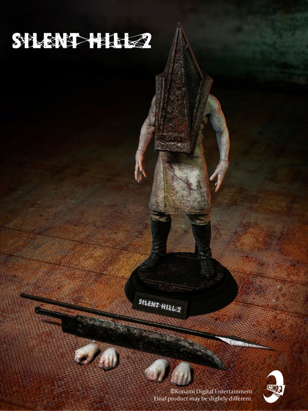 Horror - NEW PRODUCT: ICONIQ Studios: IQGS03 1/6 Scale Silent Hill 2: Red Pyramid Thing & IQGS02 Bubble Head Nurse 10534