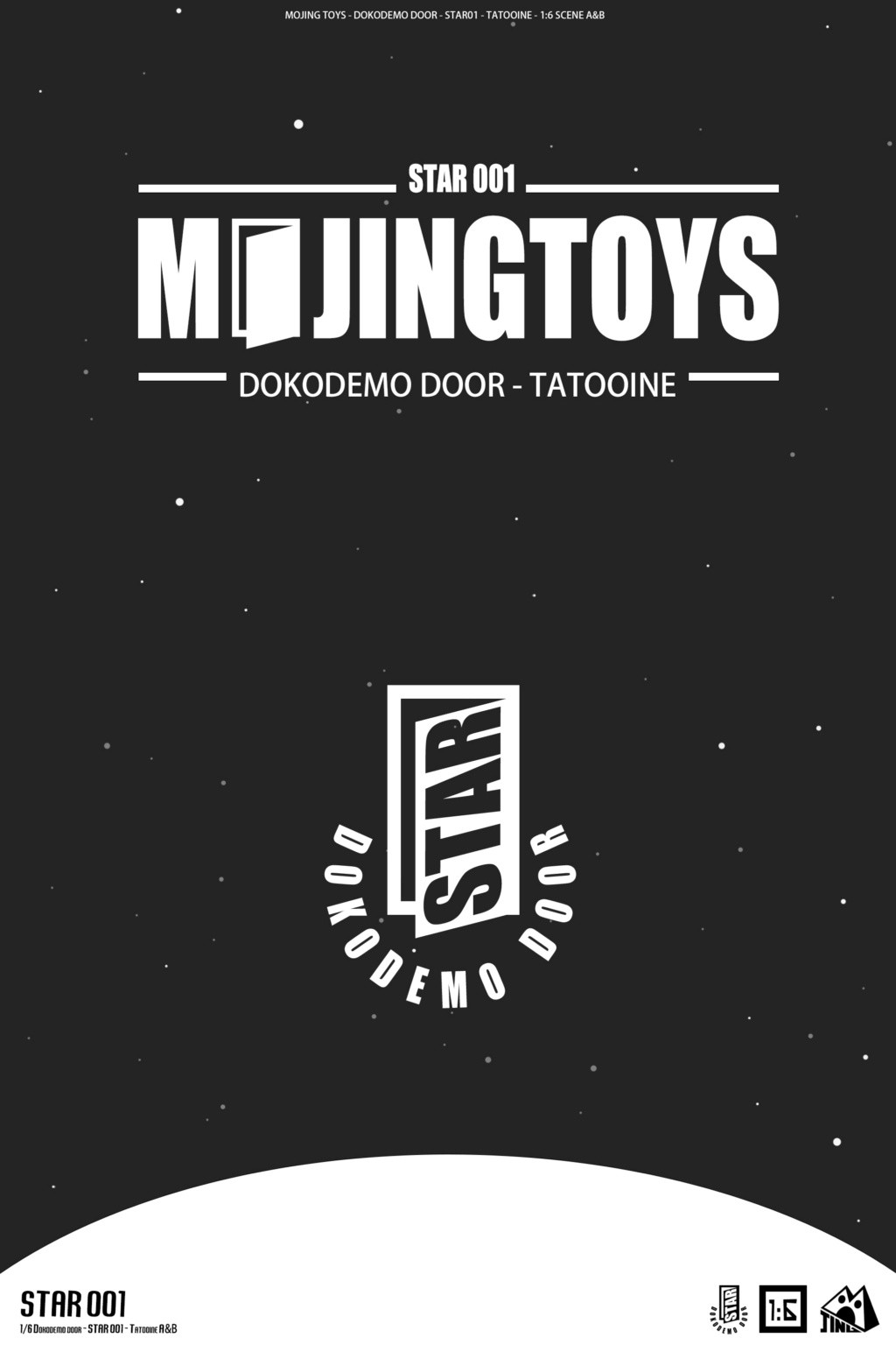 Base - NEW PRODUCT: mOjingToys-Dokodemo: Door Scene Series STAR001-Star Wars Tatooine 10572811