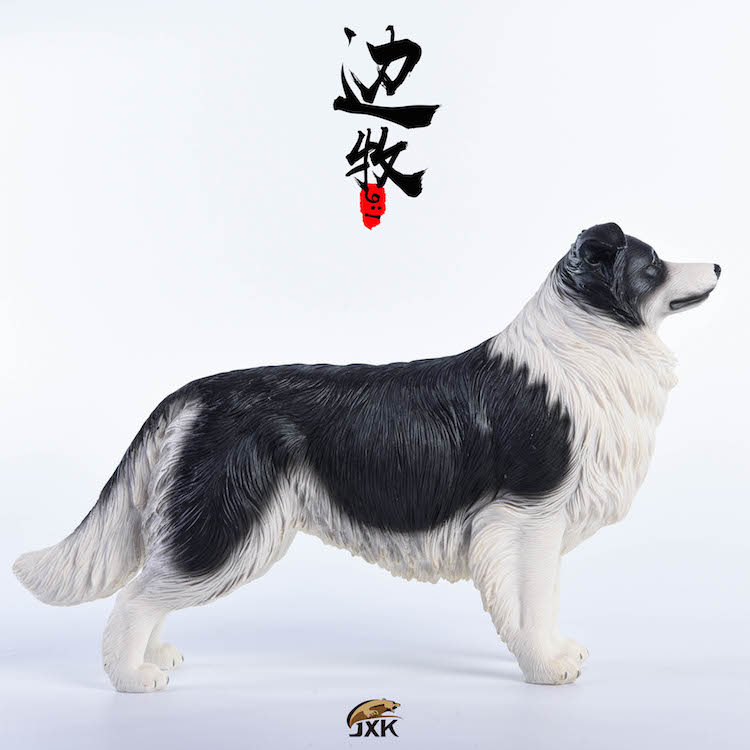 Dogs - NEW PRODUCT: JXK New: 1/6 “Meng Meng哒 Healing System” Border Collie & Akita Dog (Jxk006/7) 1060