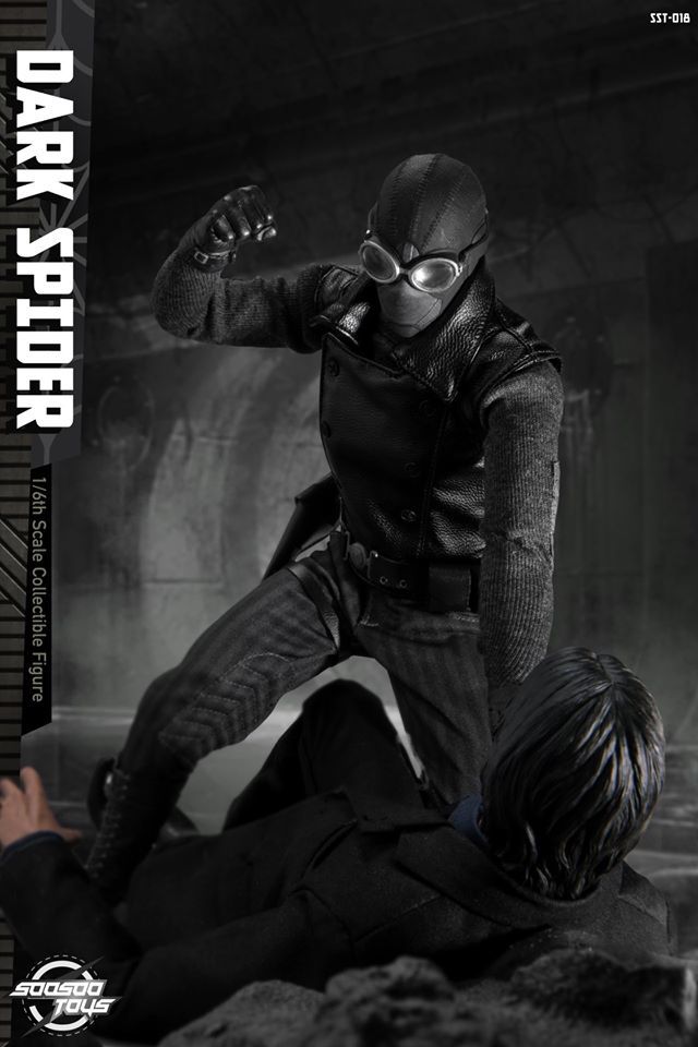 NEW PRODUCT: Soosootoys: SST018 Dark Spider 1/6 Scale Figure