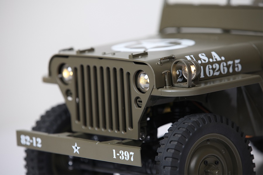 WWII - NEW PRODUCT: ROCHOBBY: 1/6 scale 1941 MB climber (Wasley Jeep) remote control climbing car  10ae8910