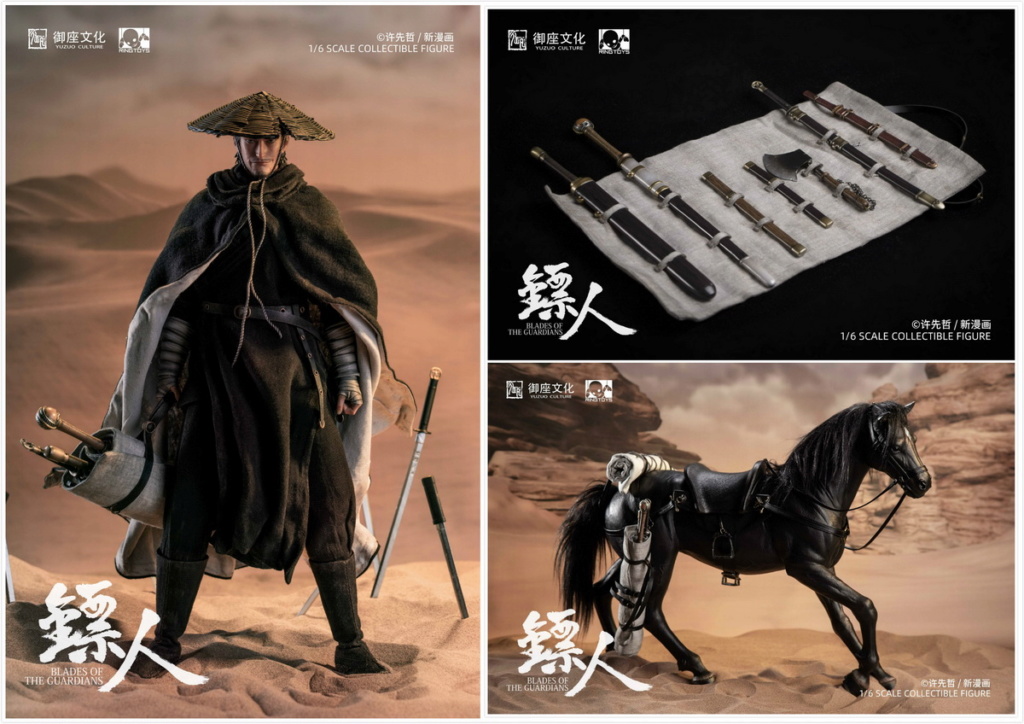 BladesoftheGuardians - NEW PRODUCT: RINGTOYS: 1 / 6 "Dart Man" genuine license - knife and horse can move (RT-005) & horse (RT-006) 11000110