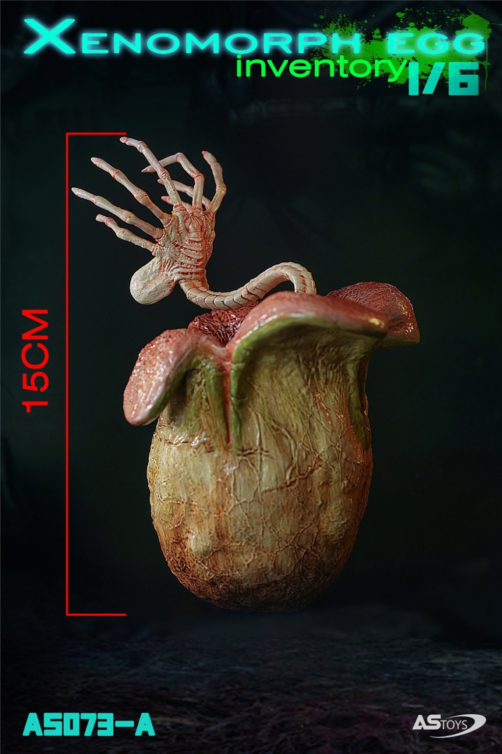 ASTOYS - NEW PRODUCT: ASToys: 1/6 Xenomorph Egg 2.0 #AS073AB A total of two 11063411
