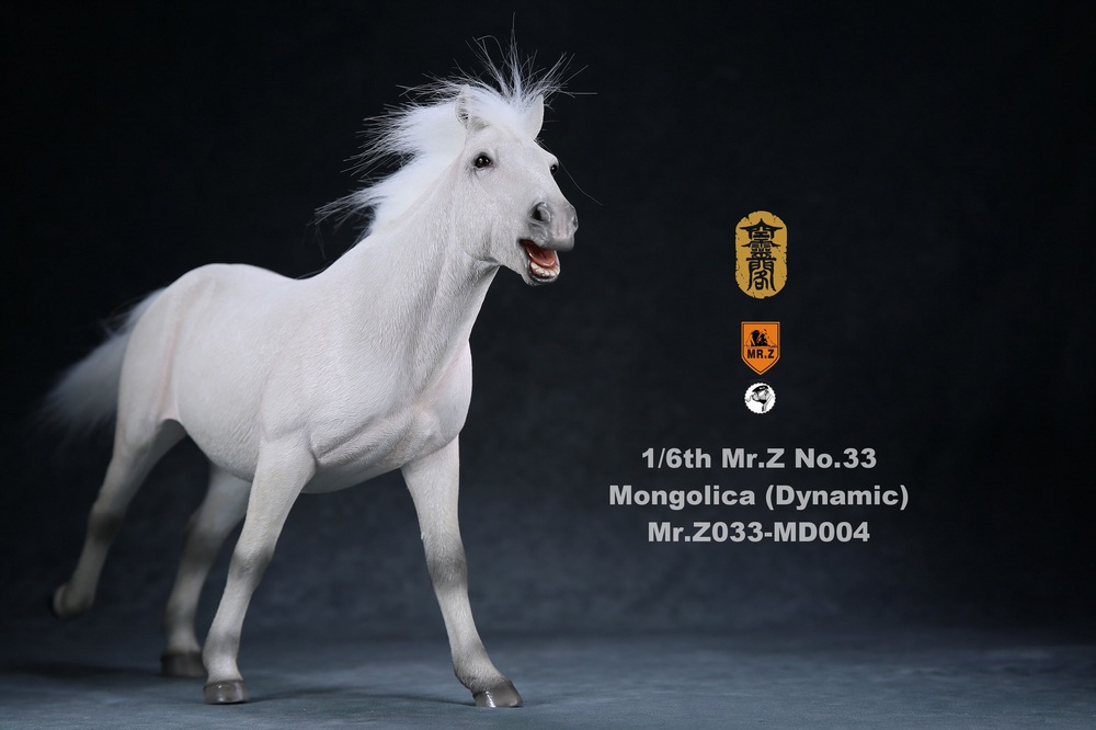 horse - NEW PRODUCT: Mr.Z (*Air Lingge cooperation model) simulation animal 33rd bomb-1/6 Mongolian horse (dynamic) full set of 5 colors 11064910