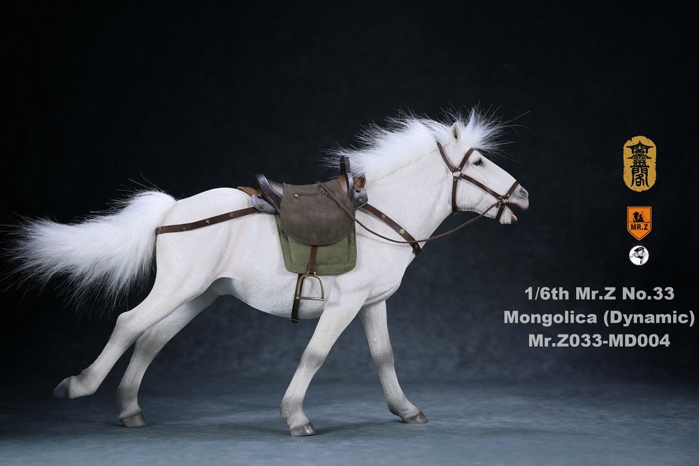 Mr - NEW PRODUCT: Mr.Z (*Air Lingge cooperation model) simulation animal 33rd bomb-1/6 Mongolian horse (dynamic) full set of 5 colors 11065511