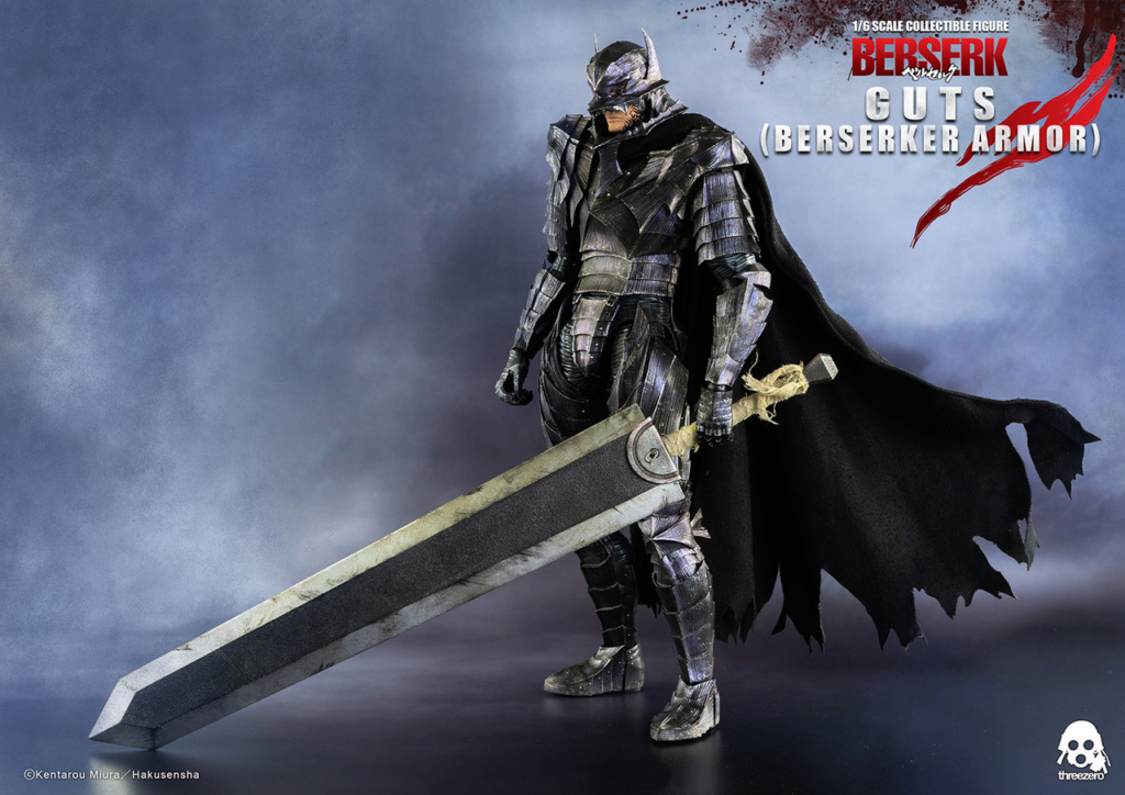 Berserk - NEW PRODUCT: THREEZERO: BERSERK GUTS BERSERKER ARMOR 1/6 SCALE ACTION FIGURE 11068