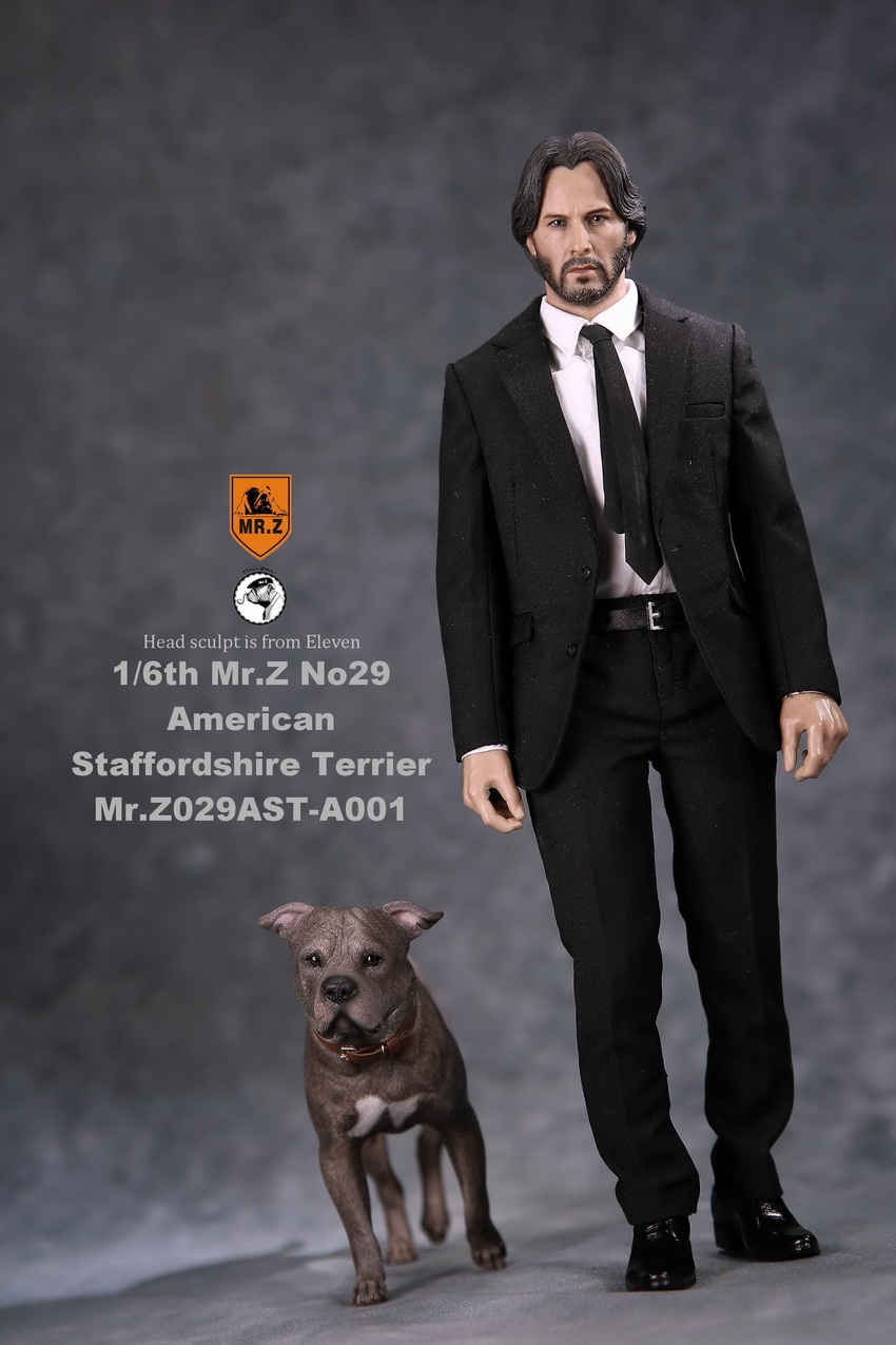 movierelated - NEW PRODUCT: Mr.Z 1/6 Scale American Staffordshire Terrier (2 Heads, 3 versions) UPDATED 11103111