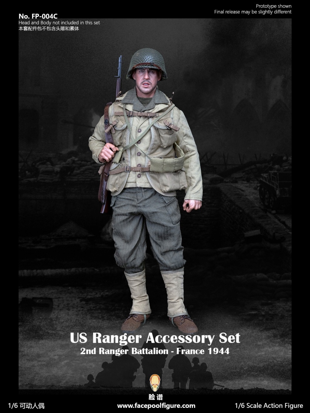 PrivateFirstClass - NEW PRODUCT: Facepool: WWII US 101st Airborne Division First Class FP006 + Ranger Accessory Pack FP004C 11110510