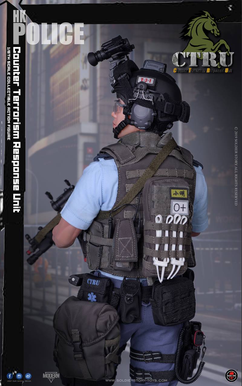 ModernMilitary - NEW PRODUCT: Soldier Story 1/6th scale Counter Terrorism Response Unit (CTRU) Assault Team figure 11121