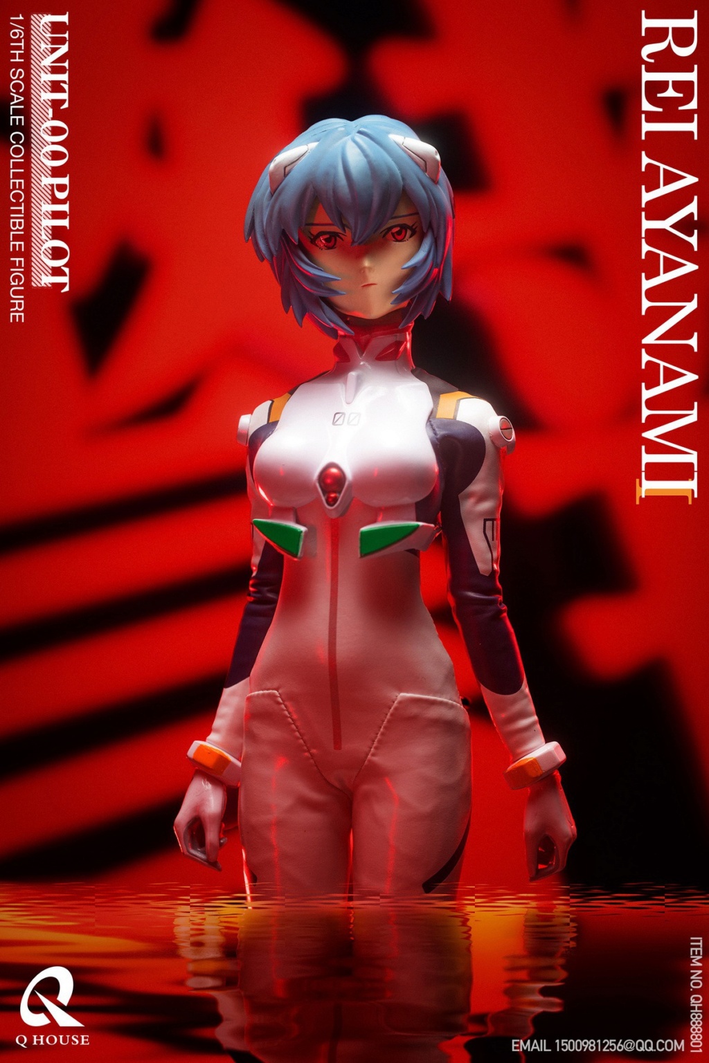NEW PRODUCT: Q House: 1/6 Evangelion - Rei Ayanami  11143011