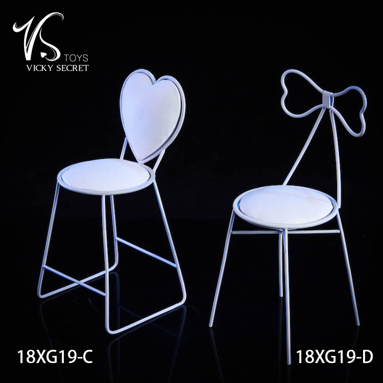diorama - NEW PRODUCT: VSToys New Products: 1/6 Scene Series - Trend Table & Chair 18XG19# - Metallic Silicone Cushion 1116