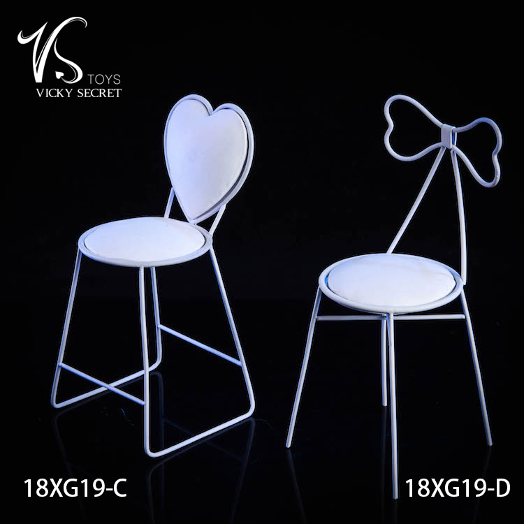 Diorama - NEW PRODUCT: VSToys New Products: 1/6 Scene Series - Trend Table & Chair 18XG19# - Metallic Silicone Cushion 1116