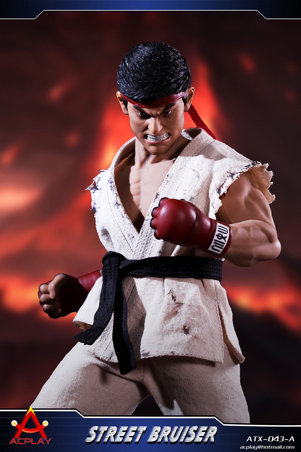 male - NEW PRODUCT: ACPLAY new products: 1/6 ATX043 Street Fighters practice martial arts A/B suit 11183610