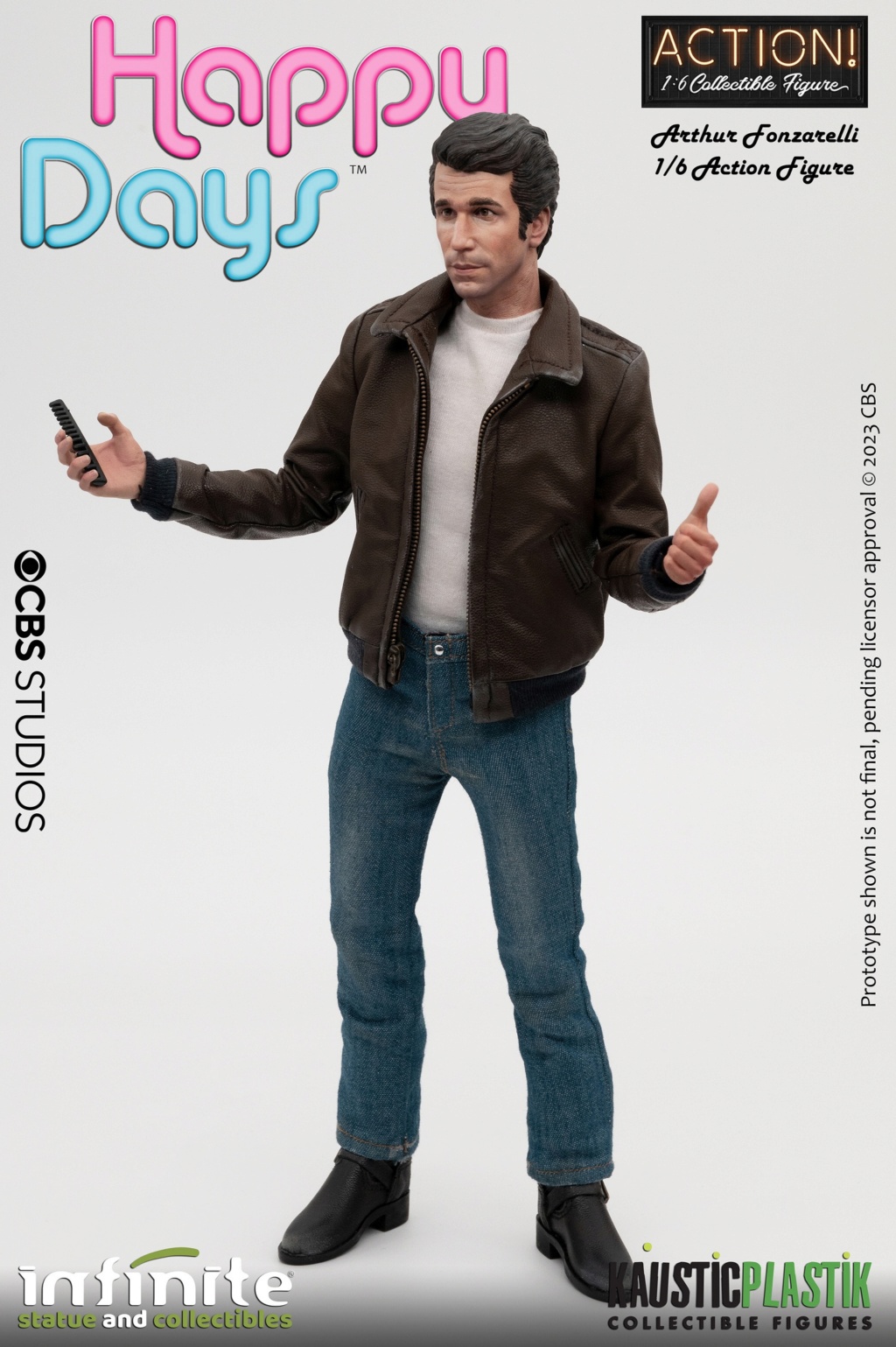 ArthurFonzarelli - NEW PRODUCT: Kaustic Plastic & Infinite Statue: Happy Days' Arthur Fonzarelli (The Fonz) 1/6 action figure (standard & deluxe) 11215213