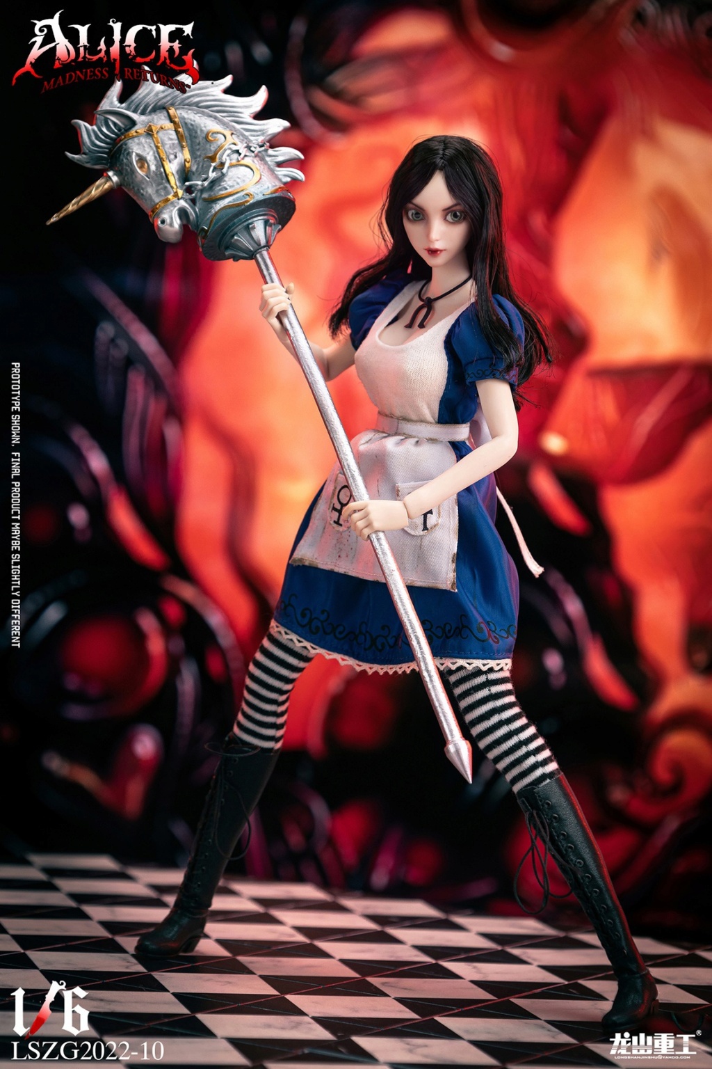 NEW PRODUCT: LONGSHANZHONGGONG: LSZG2022-10 1/6 Scale Madness Alice 11230110