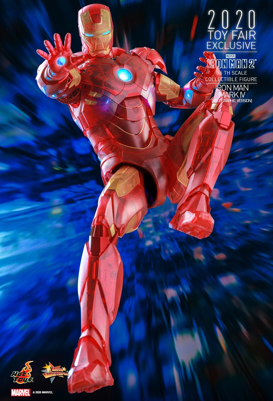 Hot toys Iron Man 2 - 1/6th scale Iron Man Mark IV (Holographic Version) Collectible Figure 11286