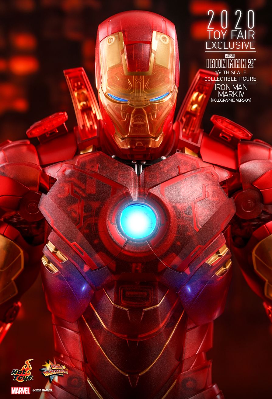 Hot toys Iron Man 2 - 1/6th scale Iron Man Mark IV (Holographic Version) Collectible Figure 11287