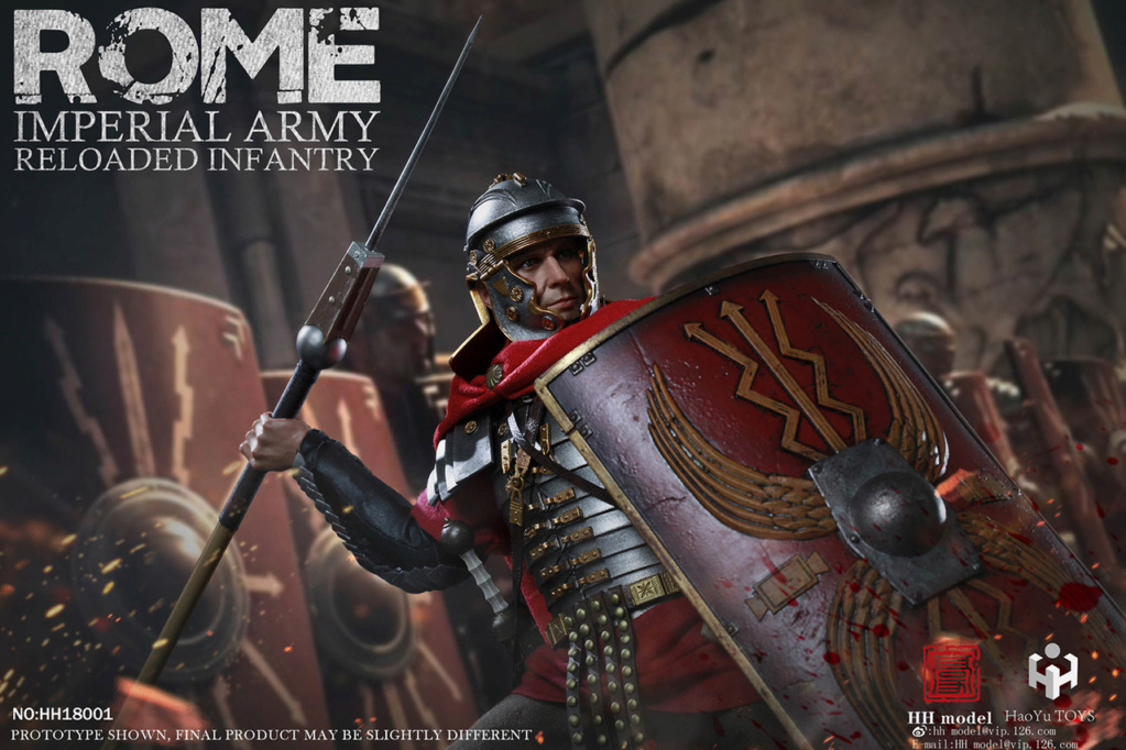 NEW PRODUCT: [HY-HH18001] HH model X HaoYu Toys 1:6 Imperial Roman Army Reloaded Infantry 1129