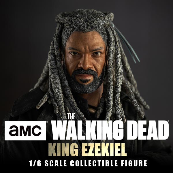 threezero - NEW PRODUCT: Threezero: The Walking Dead – 1/6 King Ezekiel 11305