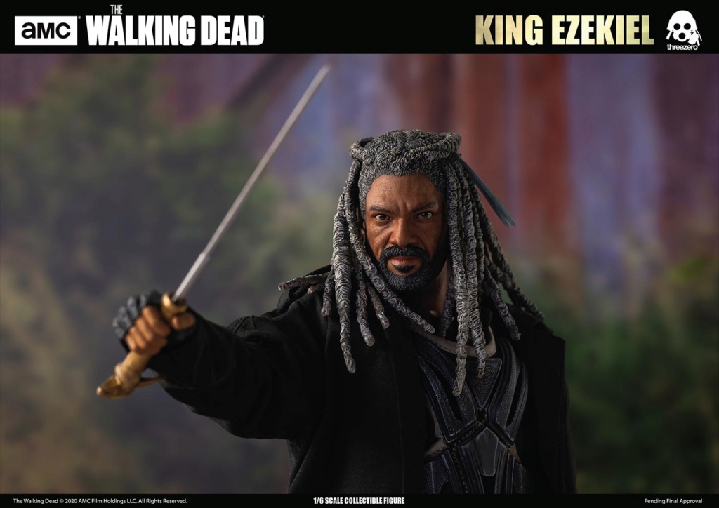 WalkingDead - NEW PRODUCT: Threezero: The Walking Dead – 1/6 King Ezekiel 11306