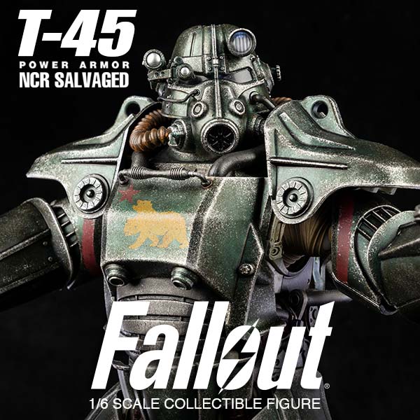 Threezero - NEW PRODUCT: Threezero: 1/6 scale Fallout T-45 NCR Salvaged Power Armor 11324