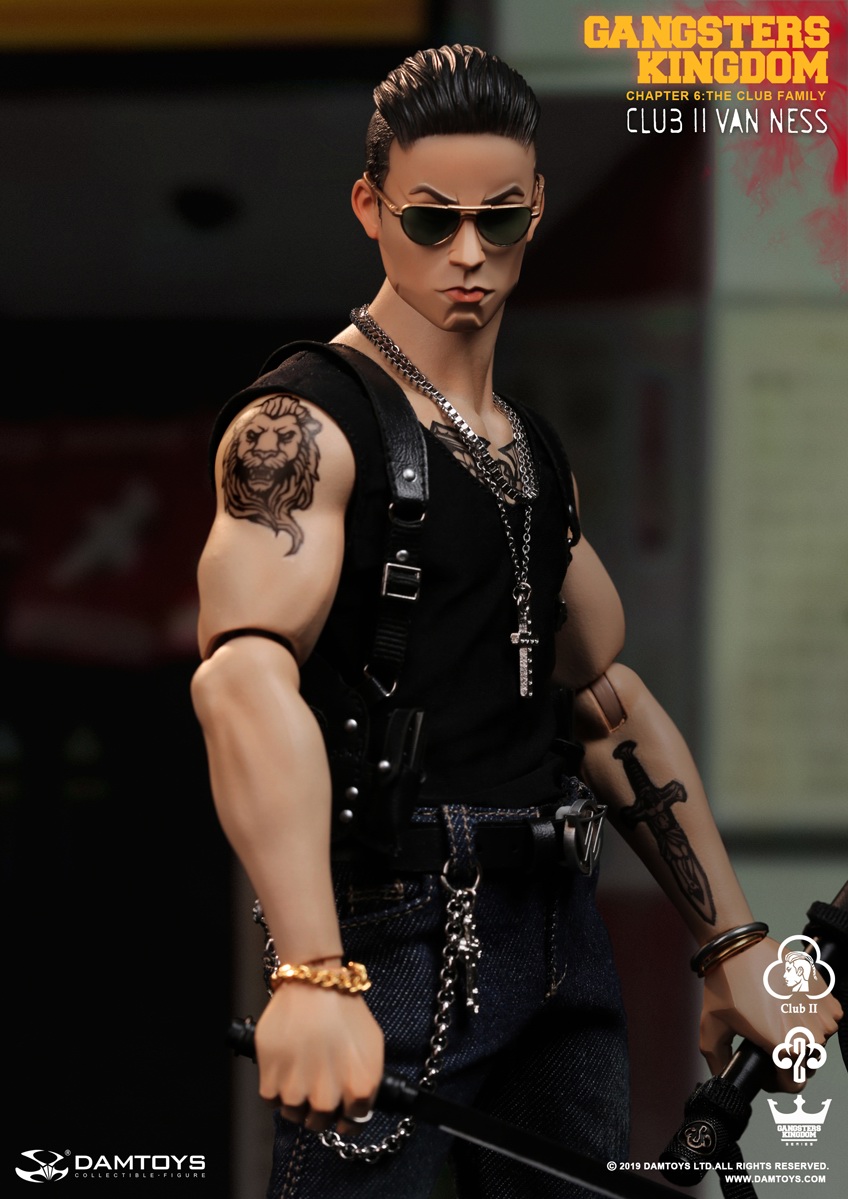 Stylized - NEW PRODUCT: DAMTOYS: 1/6 Gangster Kingdom - Caohua 2 Wu Jianhao Van Ness (GK017) 11334410