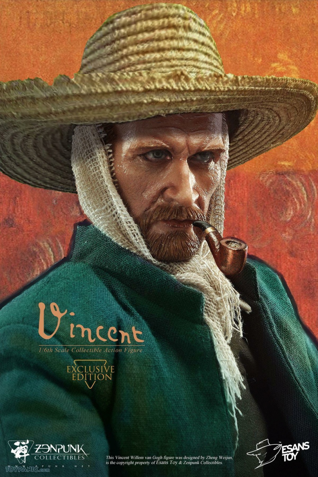 ZenPunk - NEW PRODUCT: EsansToy & Zenpunk: 1/6 scale Vincent Willem van Gogh (Standard & Exclusive Edition) 11338