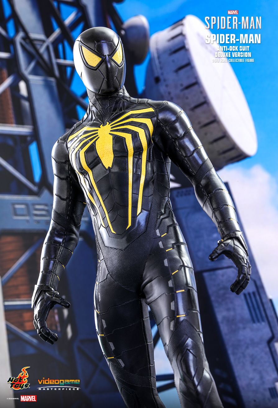 HotToys - NEW PRODUCT: HOT TOYS: MARVEL'S SPIDER-MAN SPIDER-MAN (ANTI-OCK SUIT) (DELUXE VERSION) 1/6TH SCALE COLLECTIBLE FIGURE 11346