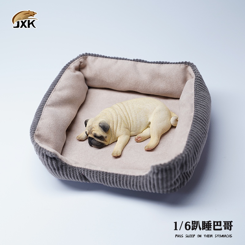 NEW PRODUCT: JXK Studio: 1/6 Sleeping Pug [three options] (#JXK085) 11350511