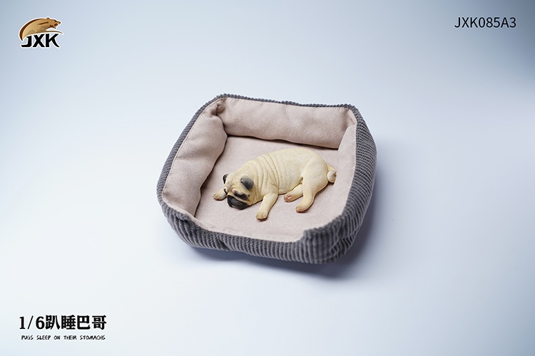 NEW PRODUCT: JXK Studio: 1/6 Sleeping Pug [three options] (#JXK085) 11351112