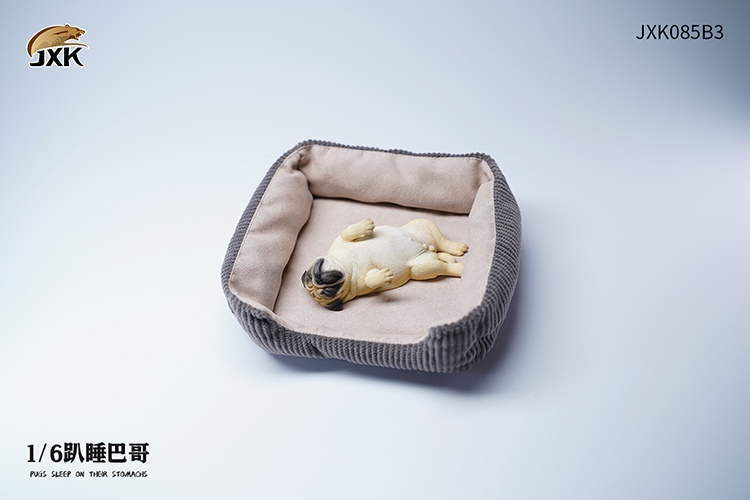 NEW PRODUCT: JXK Studio: 1/6 Sleeping Pug [three options] (#JXK085) 11351211