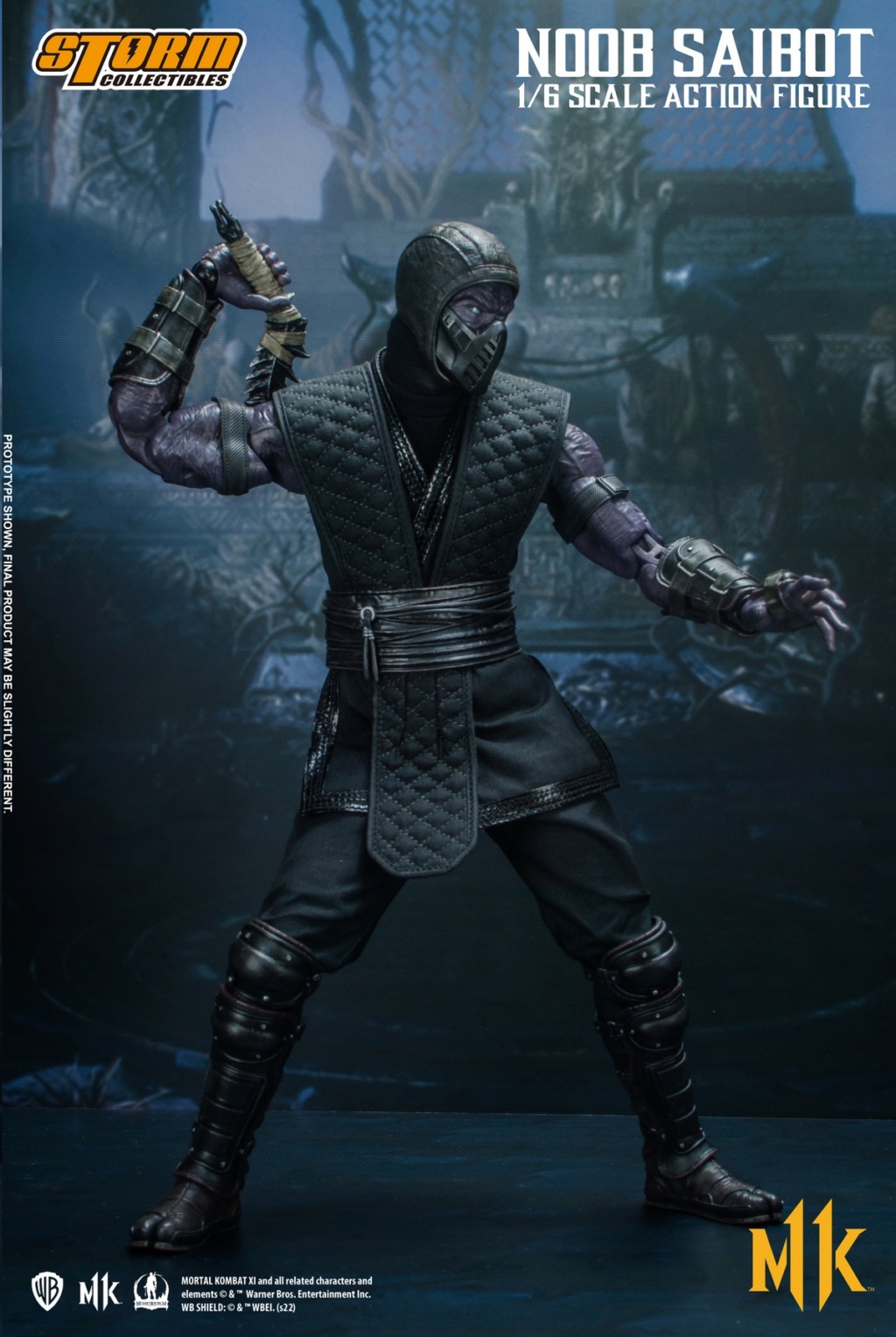 NEW PRODUCT: Storm Toys: 1/6 Mortal Kombat - NOOB SAIBOT Action Figure 11412111