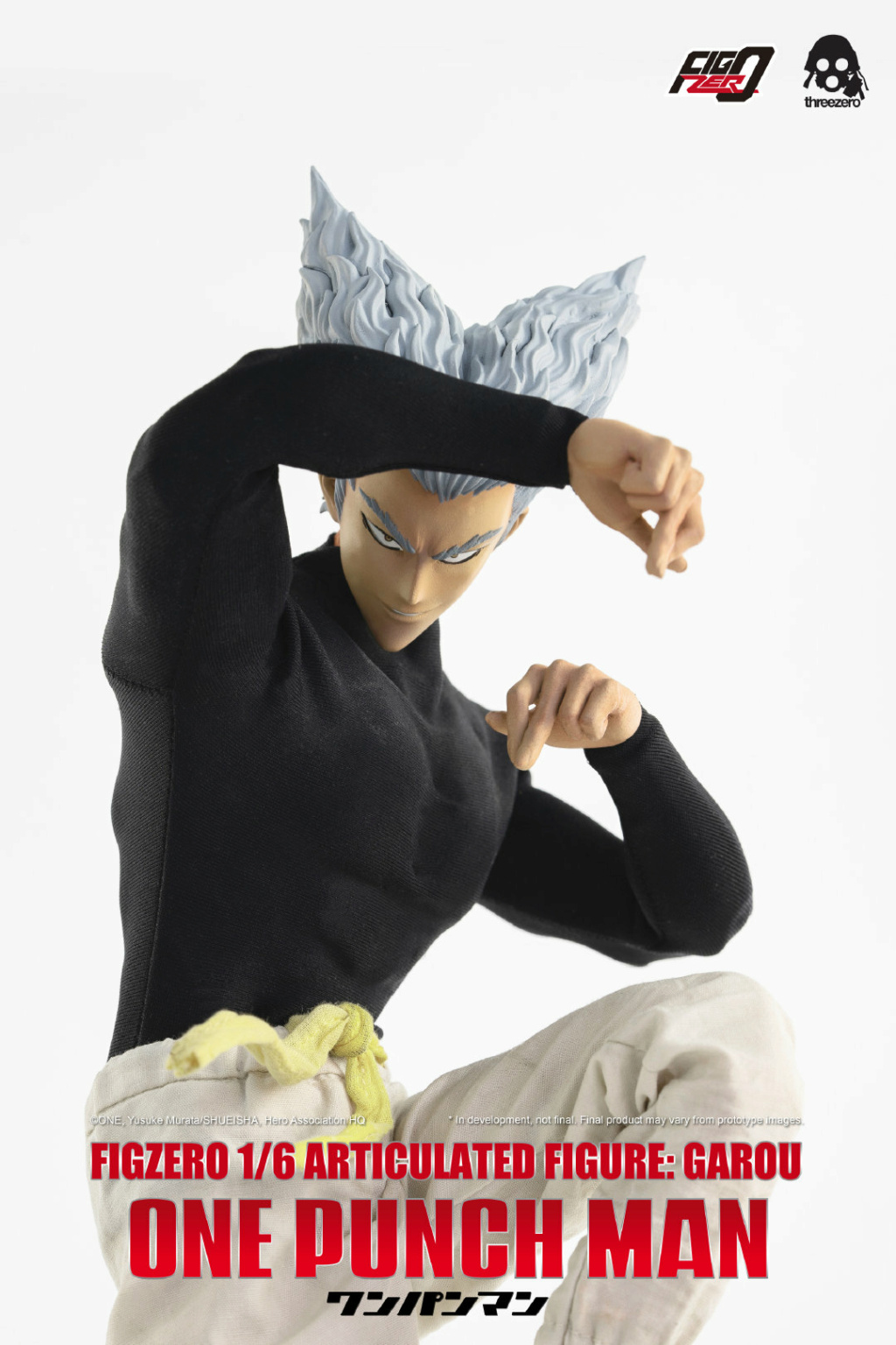 Anime - NEW PRODUCT: Threezero: 1/6 "One Punch Man" Season 2 Hungry Wolf Collectible Doll 11438
