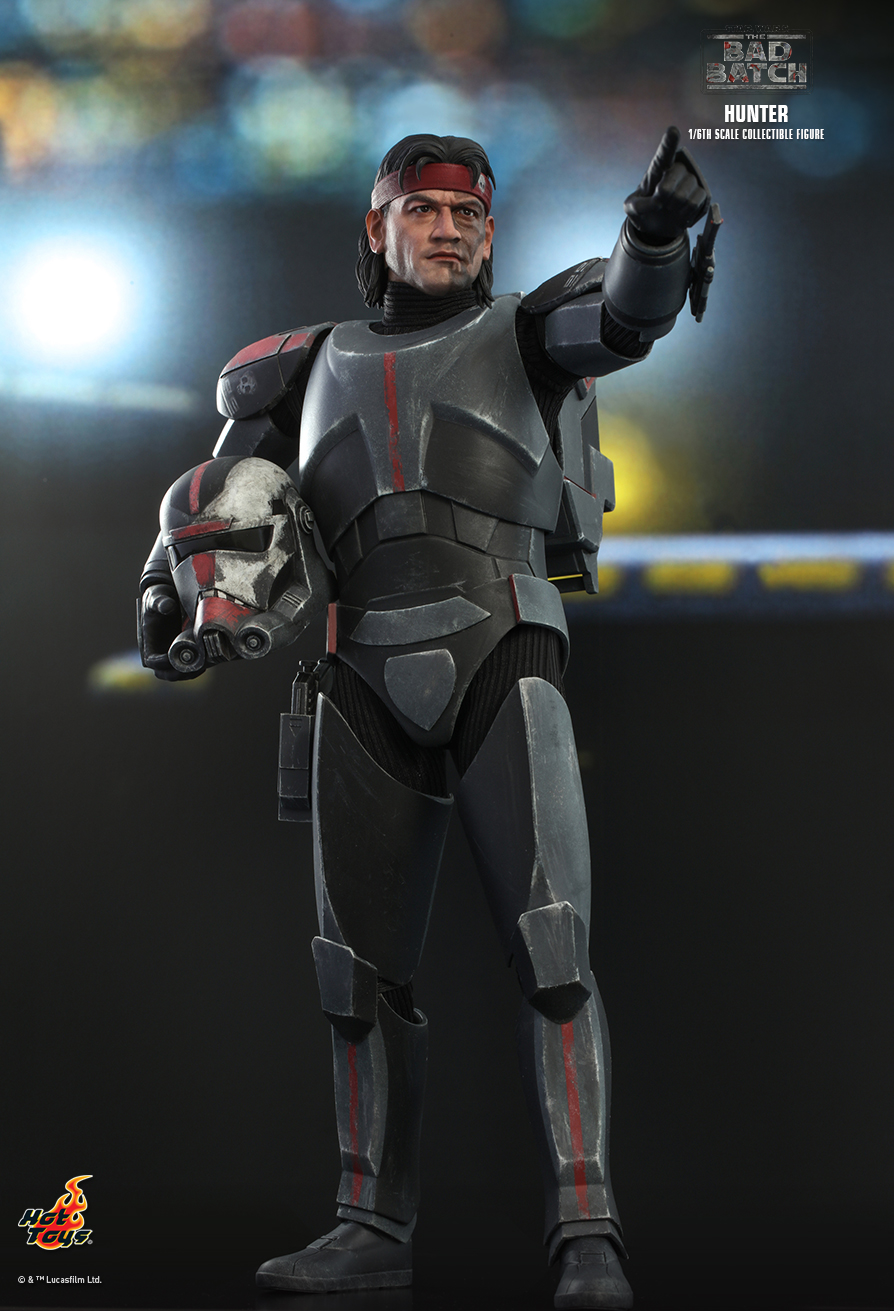 NEW PRODUCT: HOT TOYS: STAR WARS: THE BAD BATCH™ HUNTER™ 1/6TH SCALE COLLECTIBLE FIGURE 11494