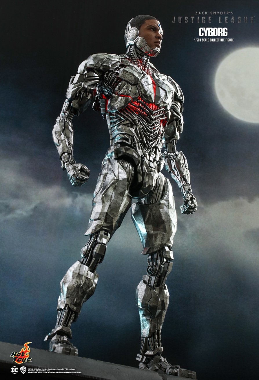 DC - NEW PRODUCT: HOT TOYS: ZACK SNYDER'S JUSTICE LEAGUE CYBORG 1/6TH SCALE COLLECTIBLE FIGURE 11510