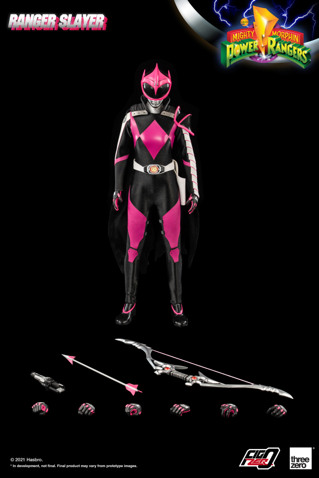 NEW PRODUCT: ThreeZero & Hasbro Mighty Morphin Power Rangers - Ranger Slayer PX 1/6 Scale Action Figure 11621