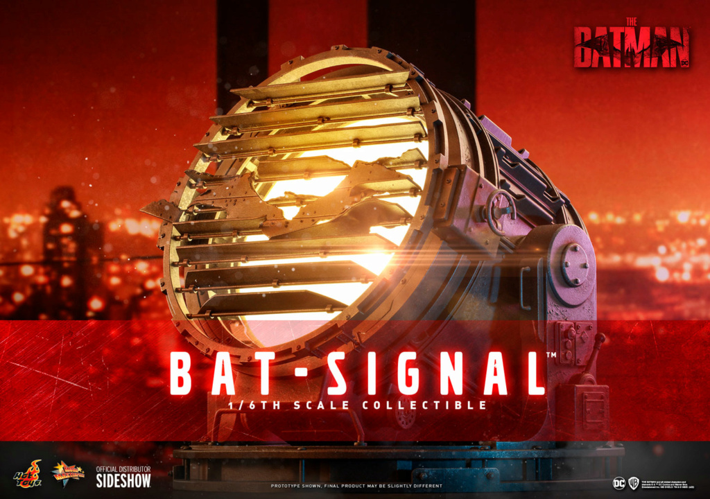 Bat-Signal - NEW PRODUCT: HOT TOYS: THE BATMAN: BATMAN 1/6TH SCALE COLLECTIBLE FIGURE (Standard & Deluxe) & Bat Signal 11681