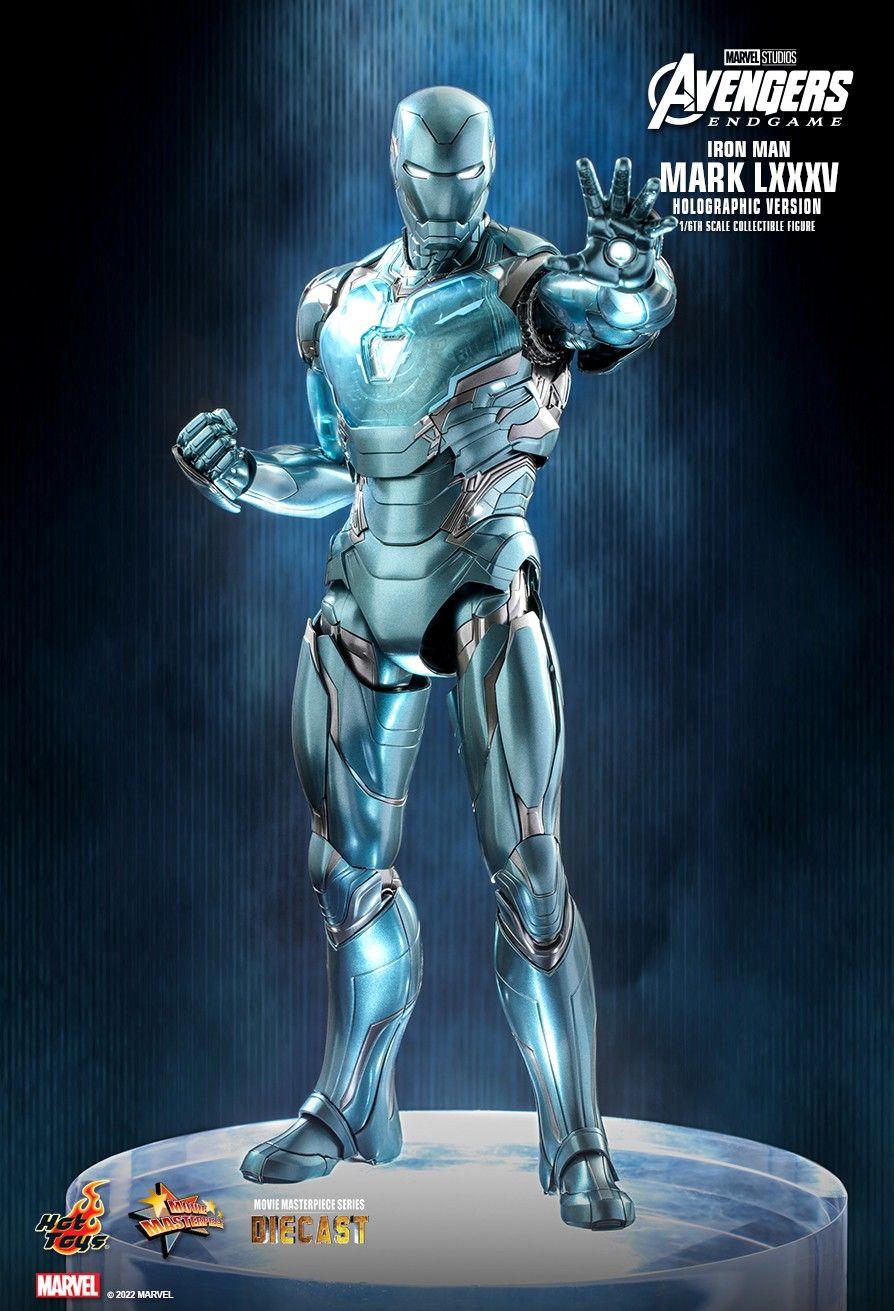 HotToys - NEW PRODUCT: HOT TOYS: AVENGERS: ENDGAME IRON MAN MARK LXXXV (HOLOGRAPHIC VERSION) TOY FAIR EXCLUSIVE 1/6TH SCALE COLLECTIBLE FIGURE DIECAST 11772