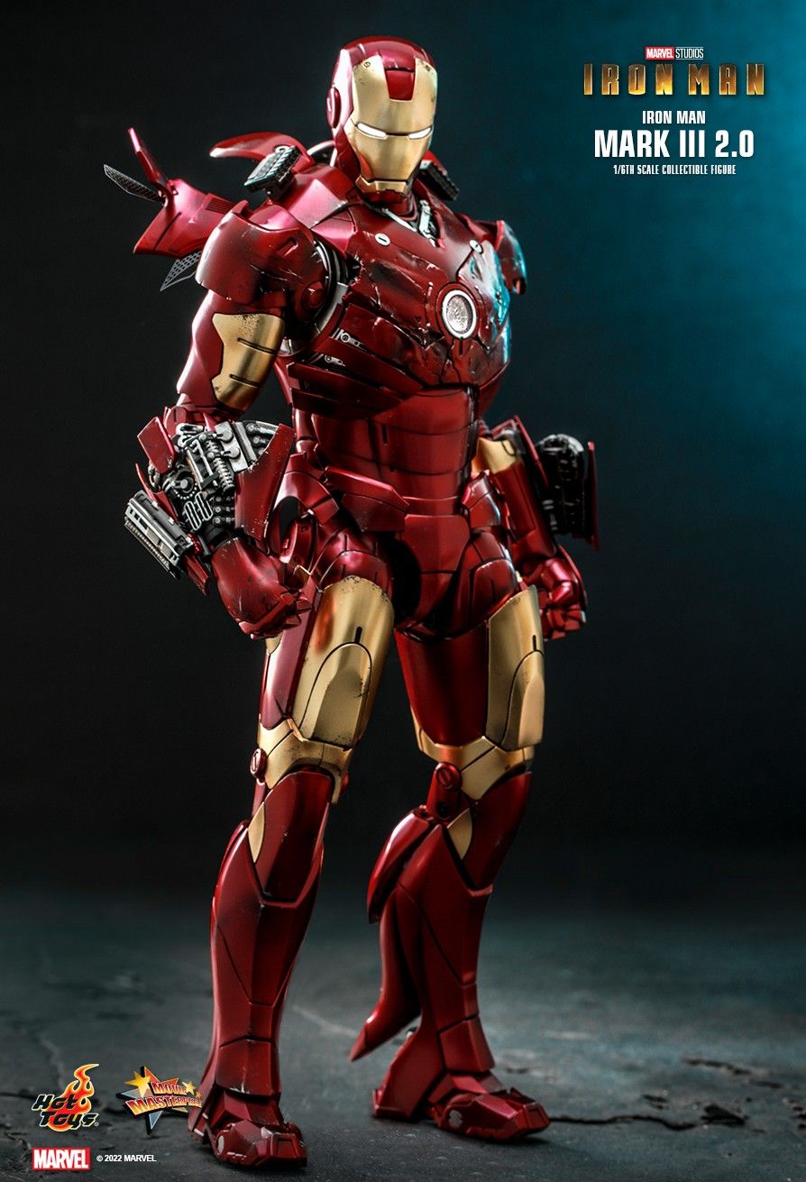Ironman - NEW PRODUCT: HOT TOYS: IRON MAN: IRON MAN MARK III (2.0) 1/6TH SCALE COLLECTIBLE FIGURE DIECAST 11803