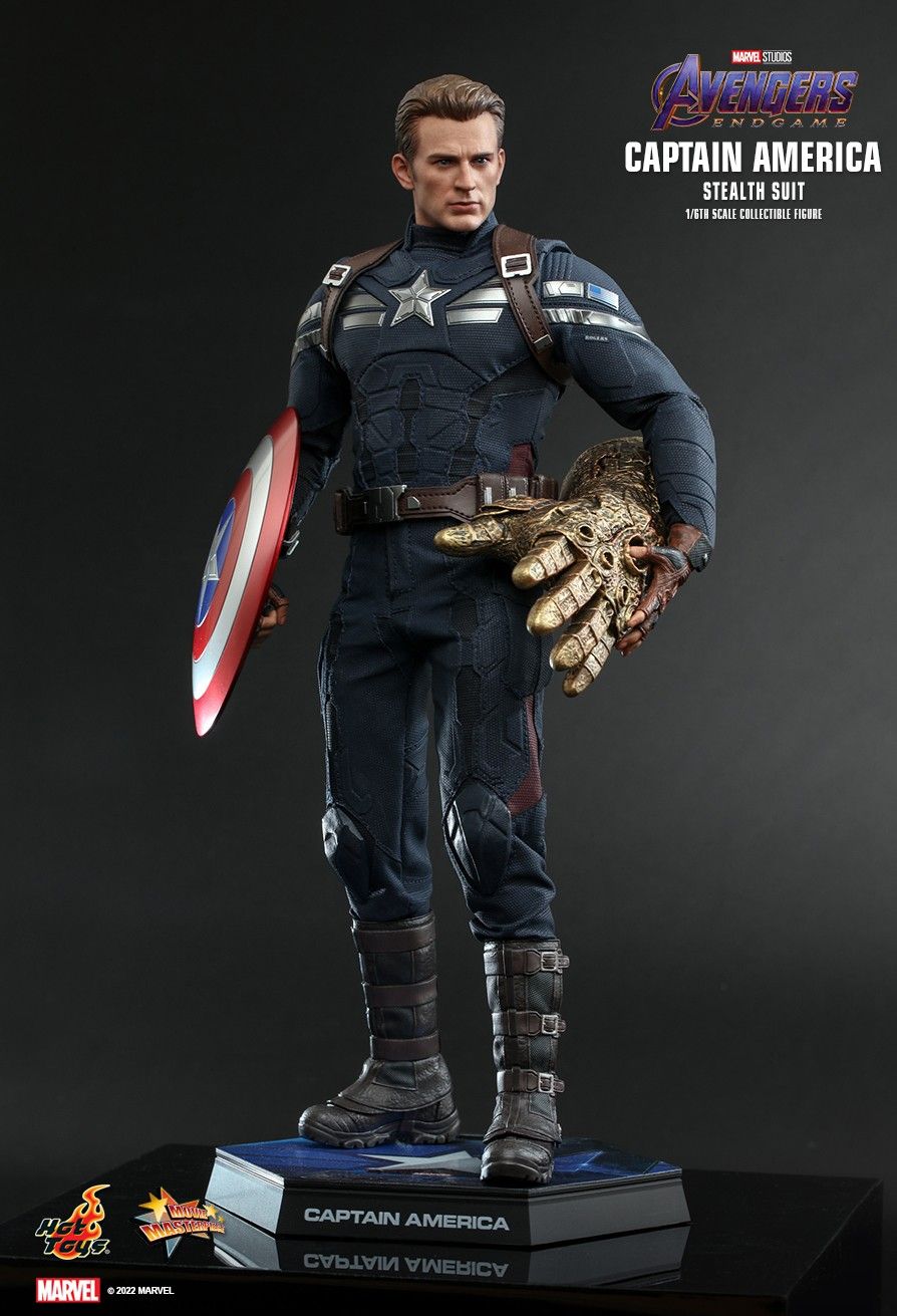 NEW PRODUCT: HOT TOYS: AVENGERS: ENDGAME CAPTAIN AMERICA (STEALTH SUIT) HOT TOYS EXCLUSIVE 1/6TH SCALE COLLECTIBLE FIGURE 11813