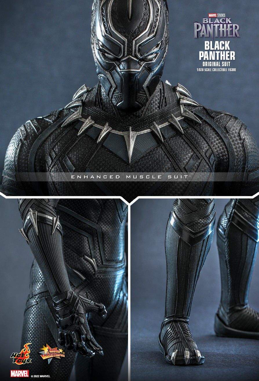 Marvel - NEW PRODUCT: HOT TOYS: BLACK PANTHER (LEGACY) BLACK PANTHER (ORIGINAL SUIT) 1/6TH SCALE COLLECTIBLE FIGURE 11822