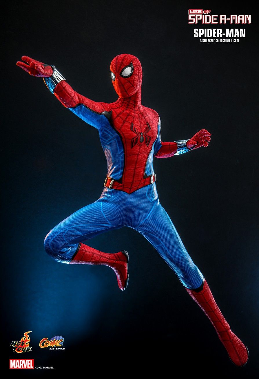 NEW PRODUCT: HOT TOYS: MARVEL COMICS: WEB OF SPIDER-MAN: SPIDER-MAN 1/6TH SCALE COLLECTIBLE FIGURE 11841