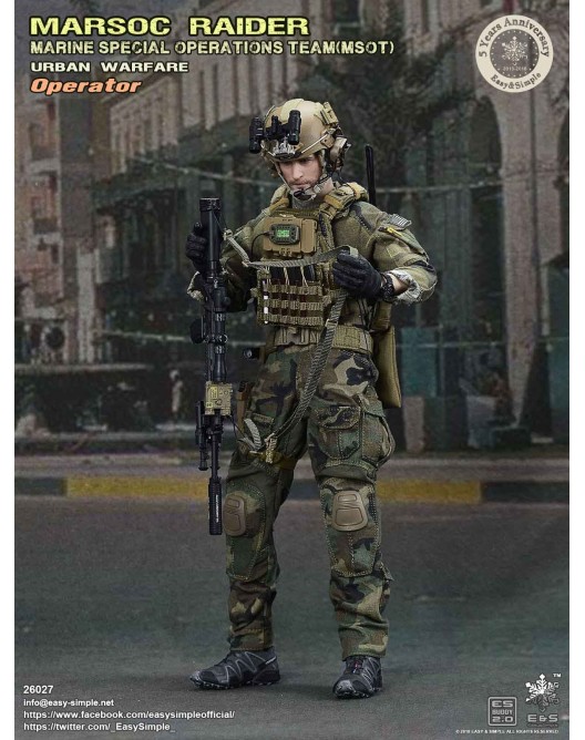 ModernMilitary - NEW PRODUCT: Easy & Simple 26027 1/6 Scale MARSOC Raider Urban Warfare Operator 12-52810