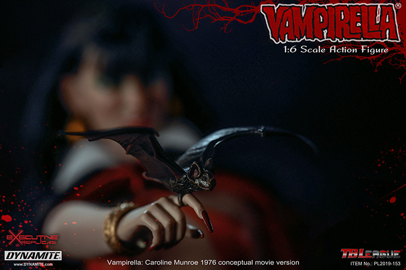 NEW PRODUCT: TBLeague: Vampirella (Caroline Munro 50th Anniversary Edition) 1/6 Scale Exclusive Figure 12200