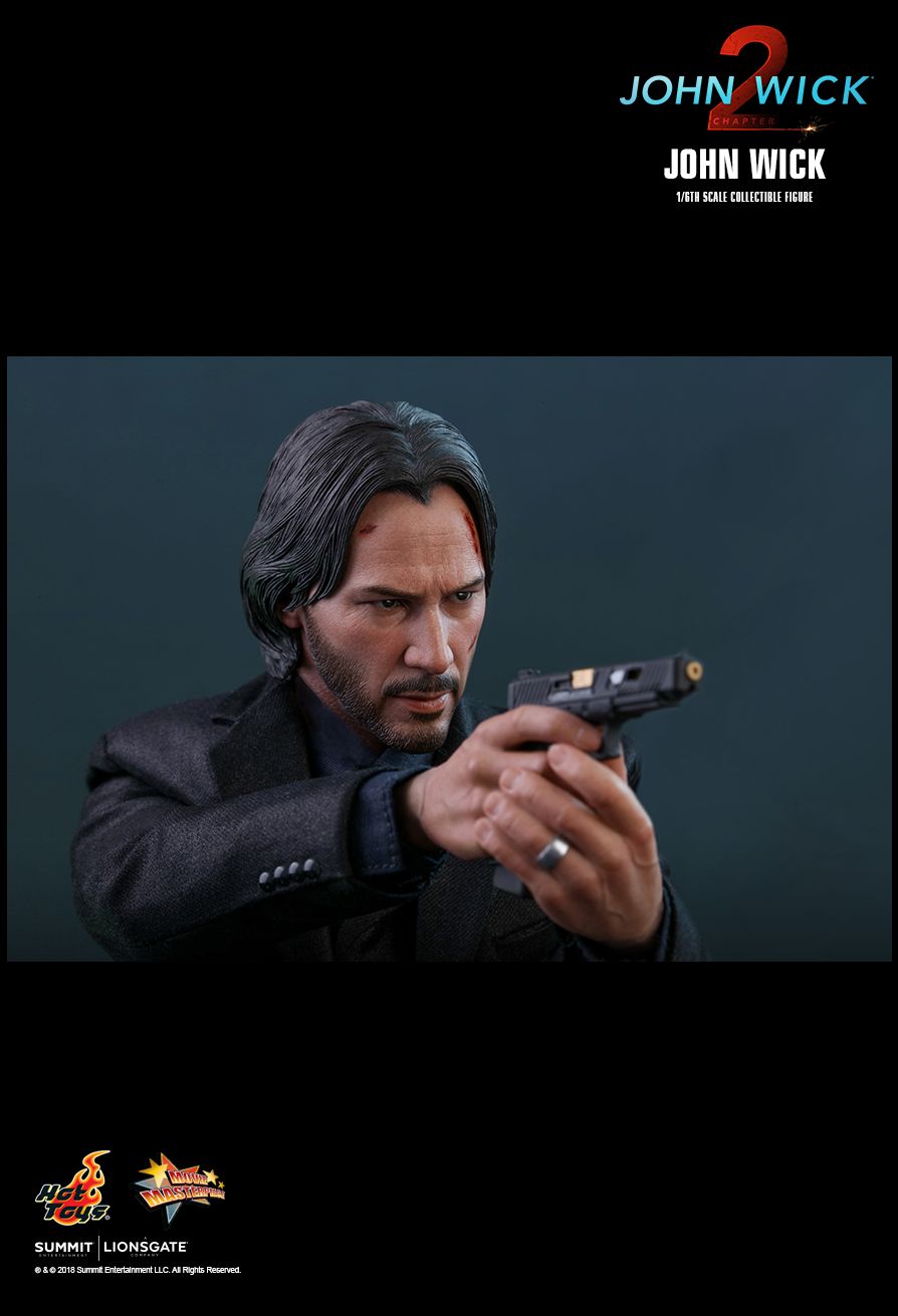 NEW PRODUCT: HOT TOYS: JOHN WICK: CHAPTER 2 JOHN WICK® 1/6TH SCALE COLLECTIBLE FIGURE 1221