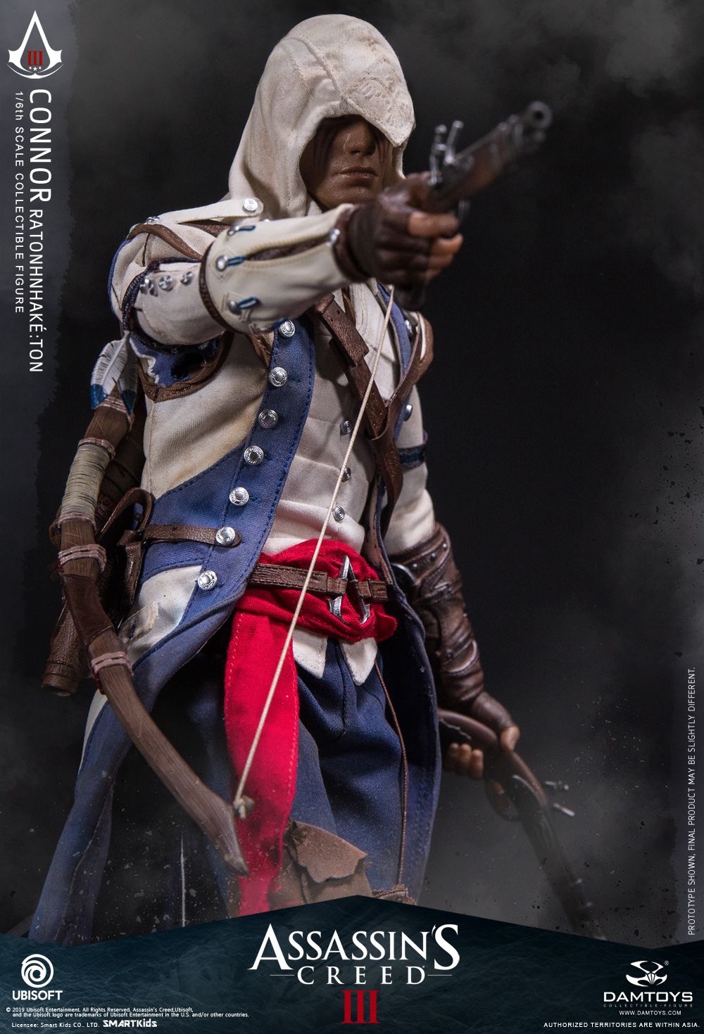 assassin - NEW PRODUCT: DAMTOYS: 1/6 Ubisoft classic game "Assassin's Creed III" - Connor movable doll DMS010 12212910